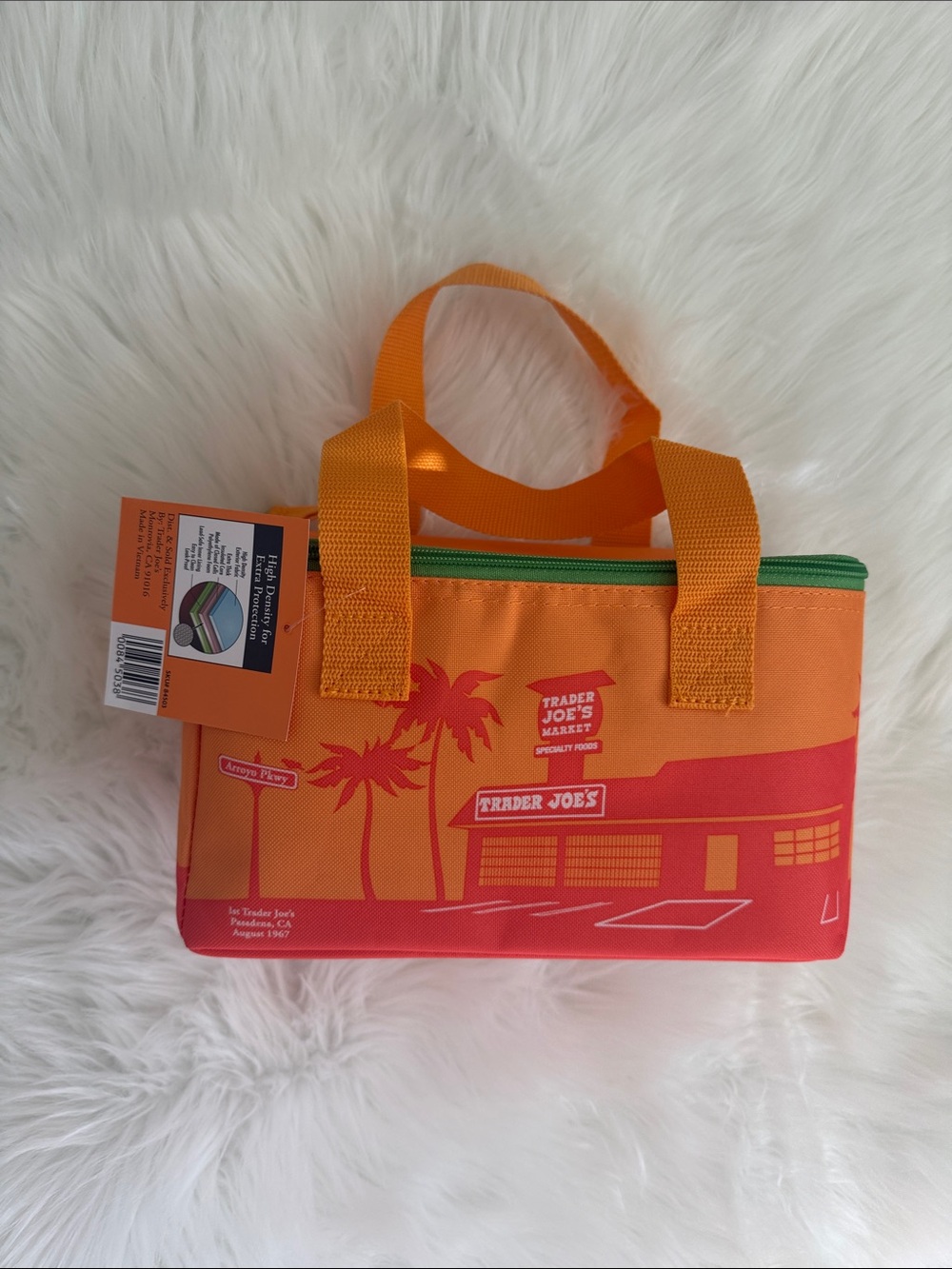 NWT Trader Joe’s Orange Crush Mini Insulated Bag